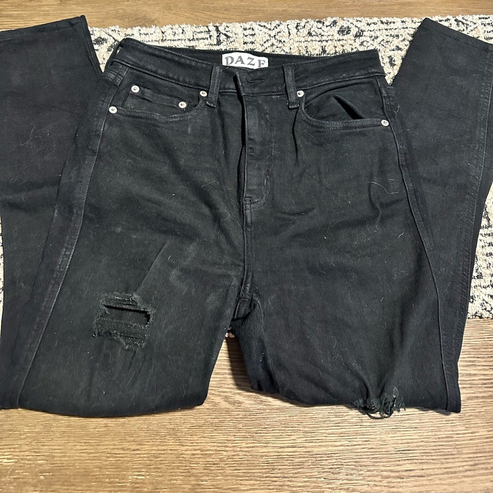 Daze skinny distressed jeans 29